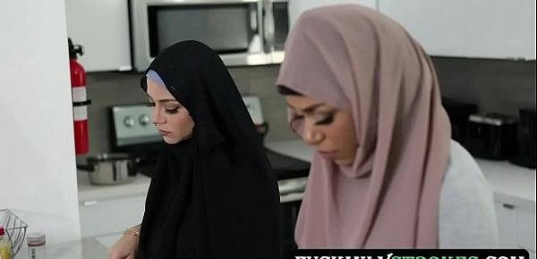  Pleasuring My Stepsister In Her Hijab - Milu Blaze - FULL SCENE on httpFuckmilyStrokes.com